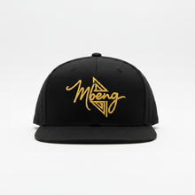 Charger l'image dans la galerie, Casquette Noire Signature Or Mbeng
