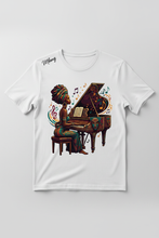 Charger l'image dans la galerie, T-shirt Mbeng Femme Piano